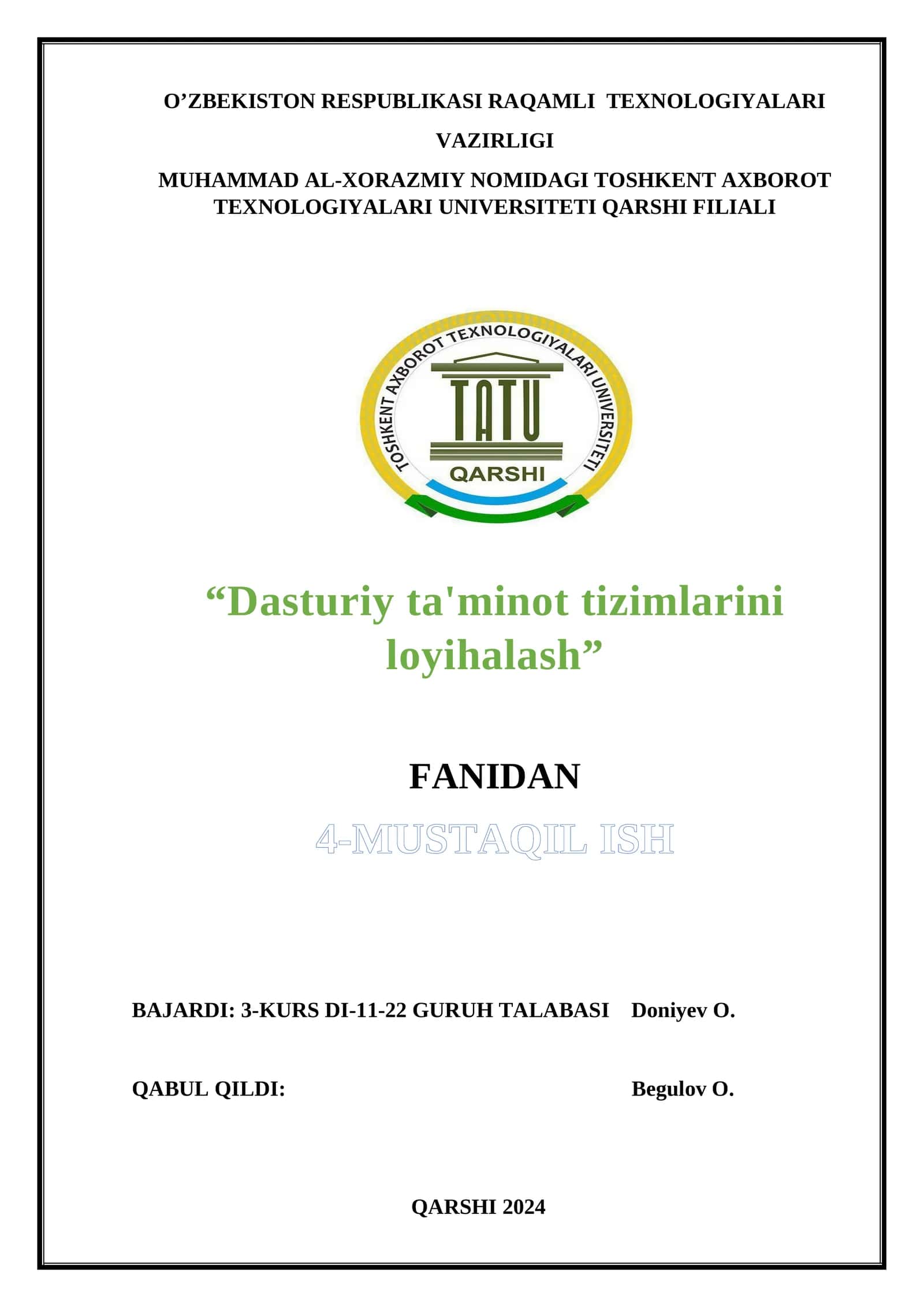 Hulq-atvorni modellashtirish