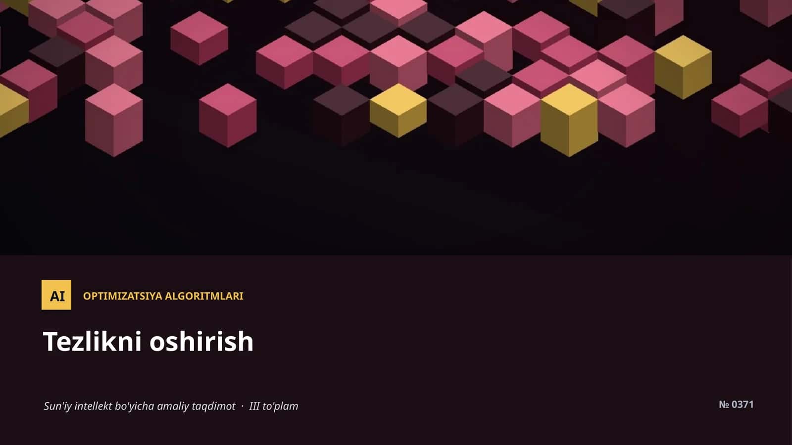 Optimizatsiya algoritmlari