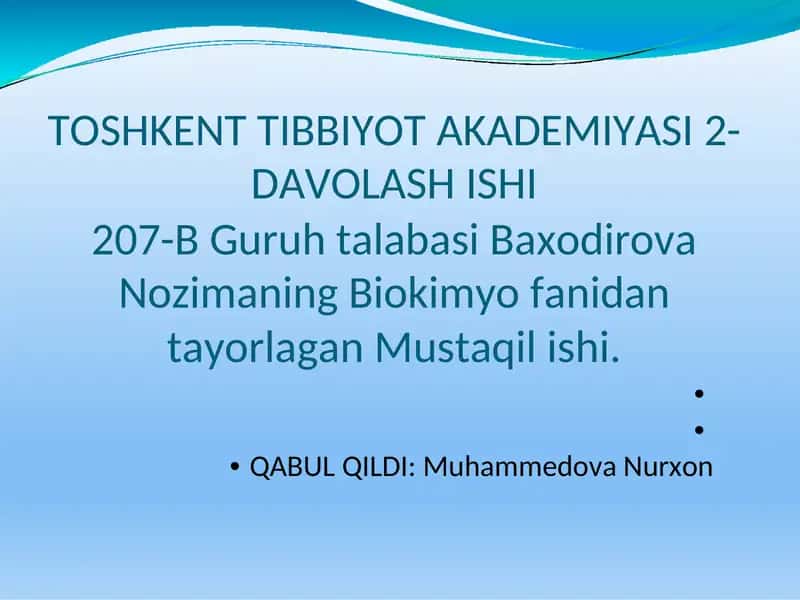 Uglevodlar almashinuvi boshqarilishining buzulishlari