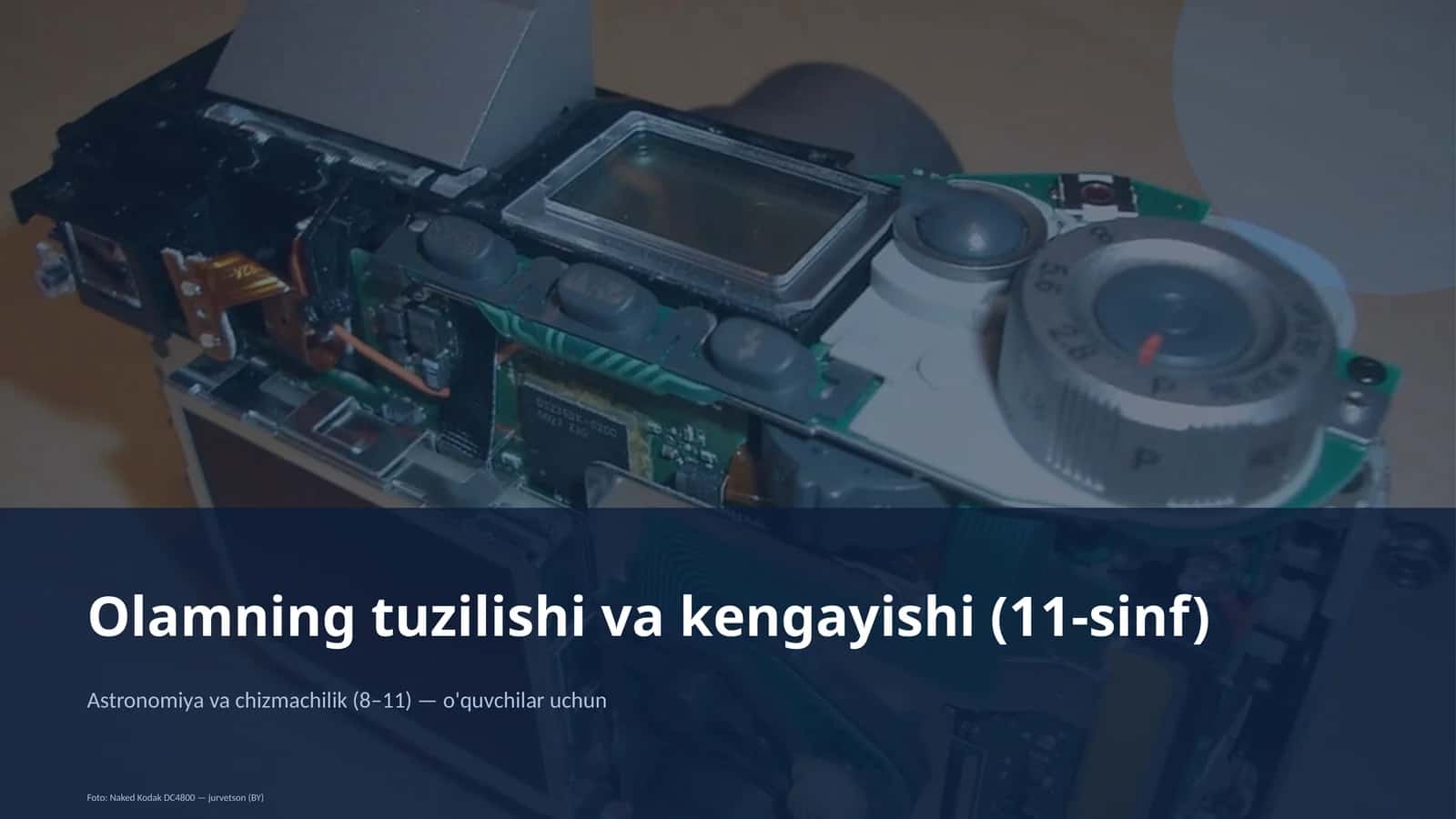 Olamning tuzilishi va kengayishi (11-sinf)
