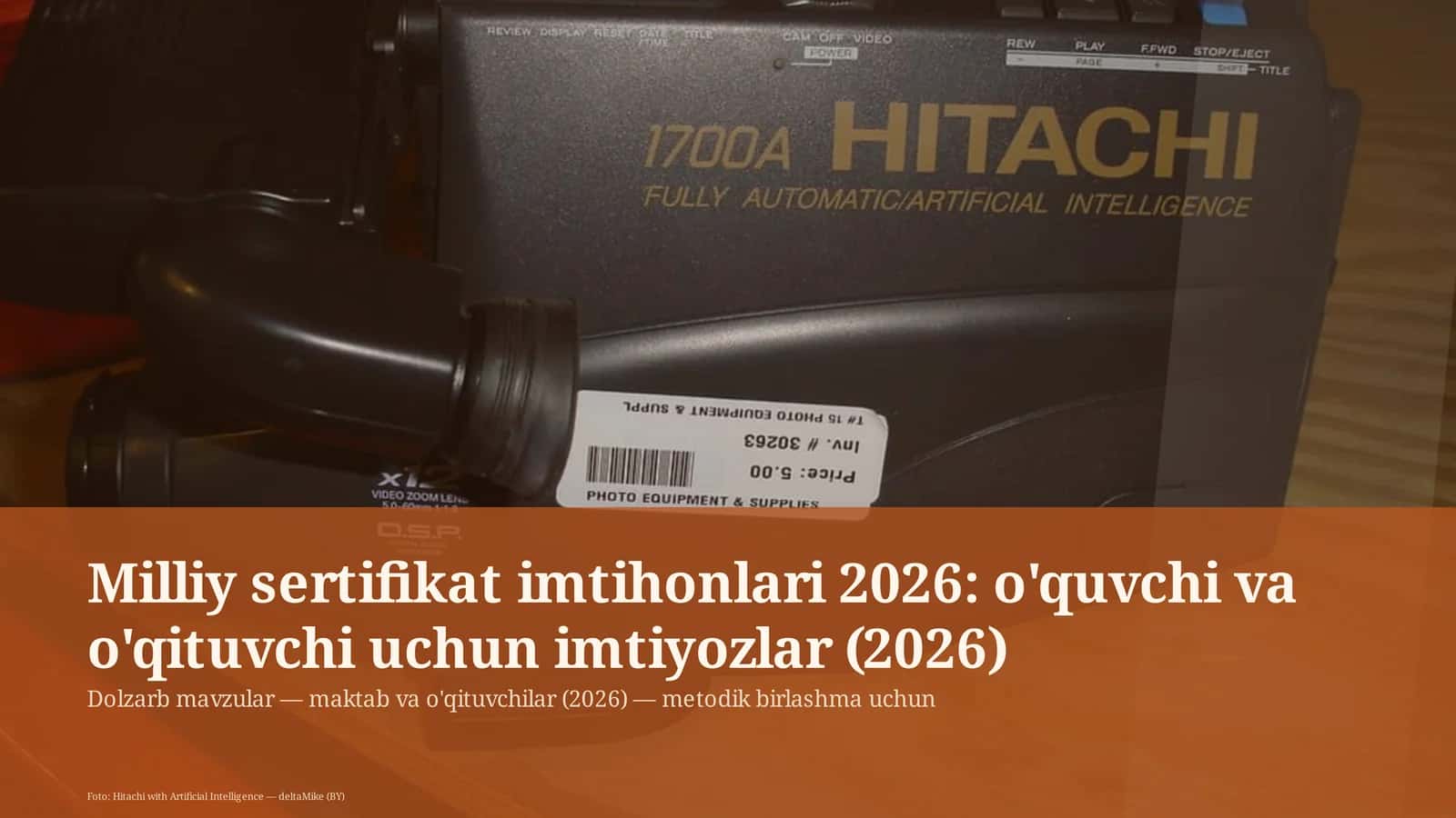 Milliy sertifikat imtihonlari 2026: o'quvchi va o'qituvchi uchun imtiyozlar