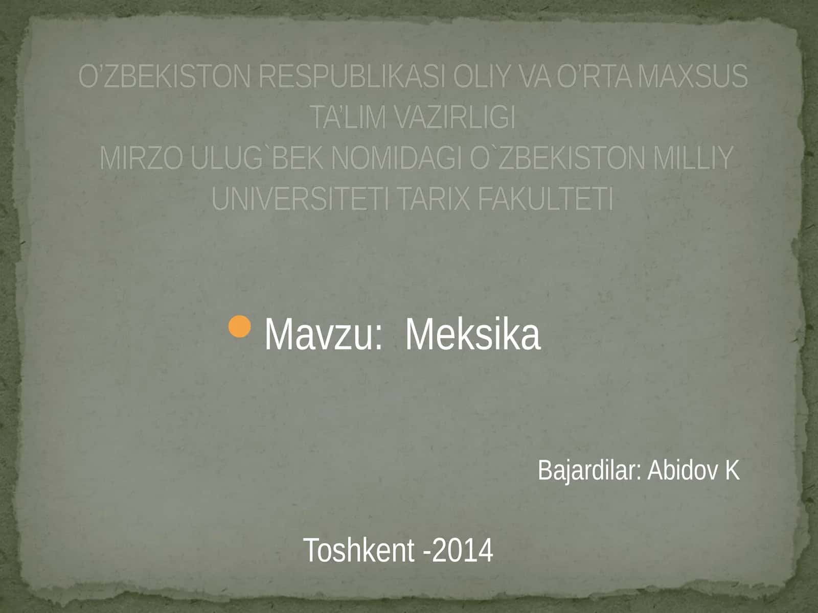 Meksika