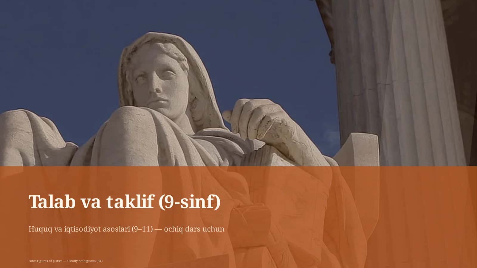 Talab va taklif (9-sinf)