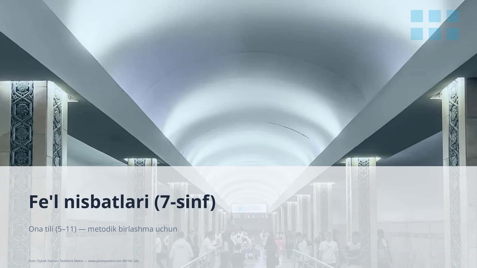 Fe'l nisbatlari (7-sinf)