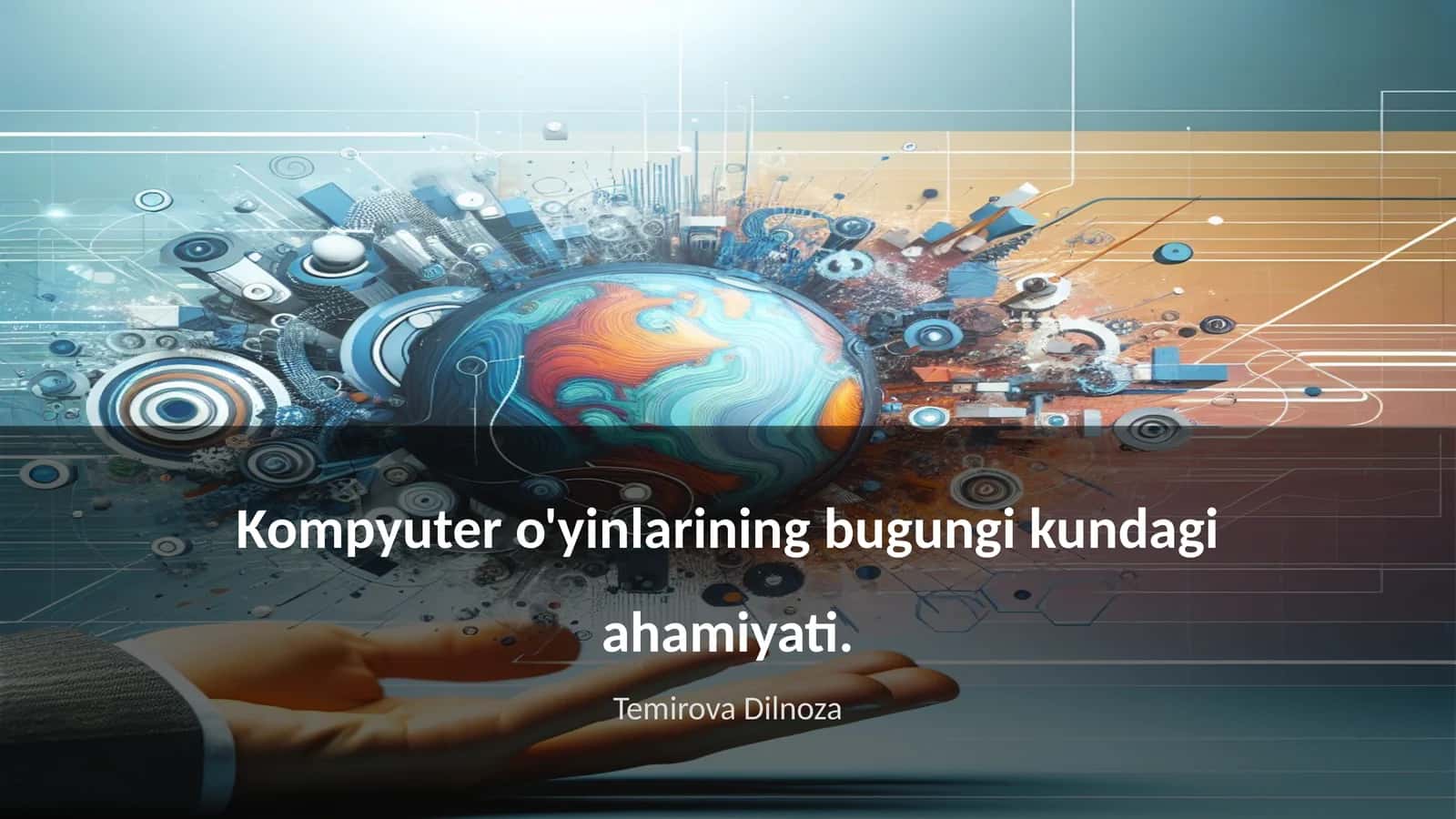 Kompyuter o'yinlarining bugungi kundagi ahamiyati