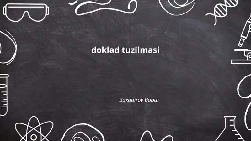 doklad tuzilmasi