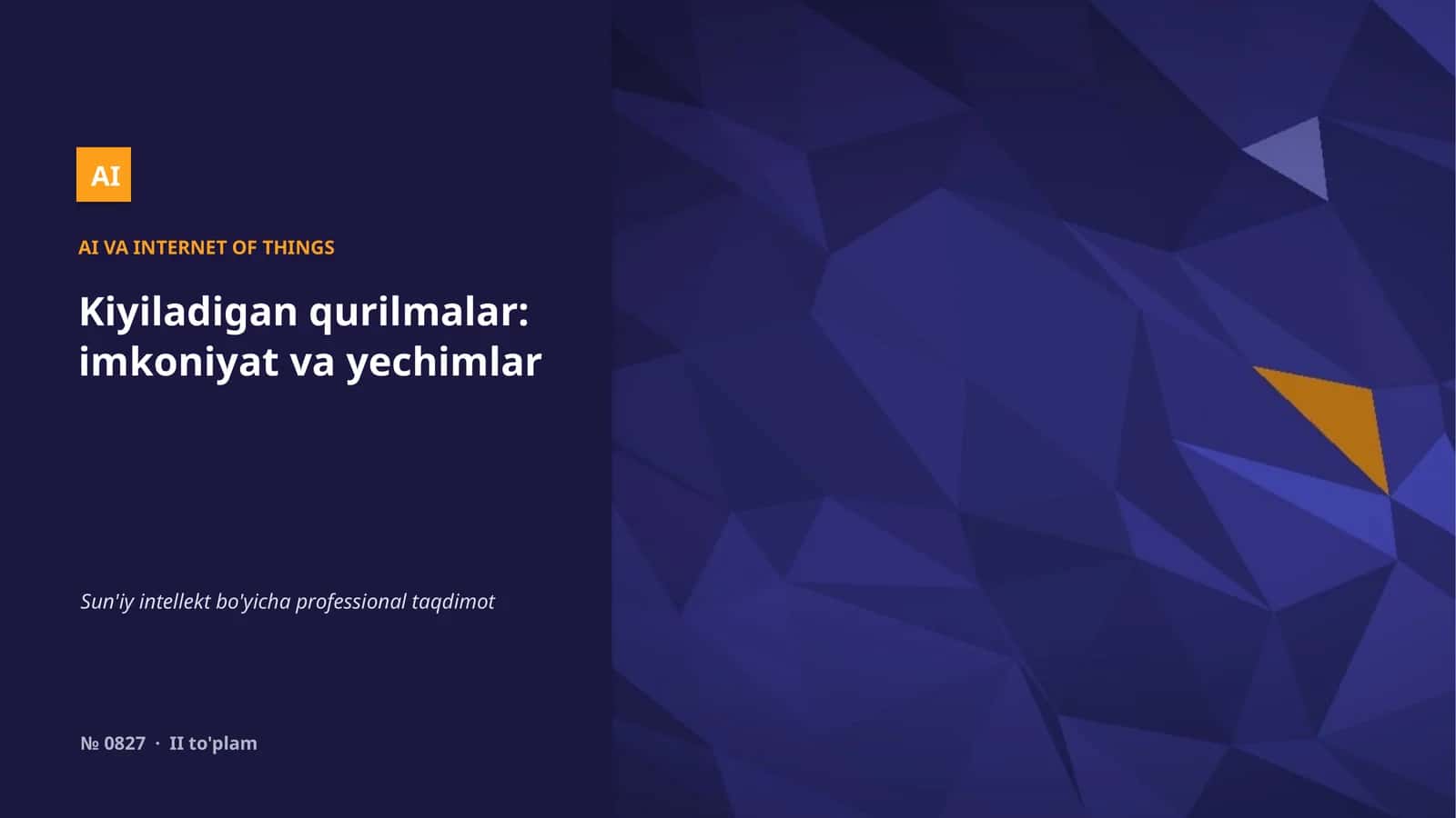 AI VA INTERNET OF THINGS