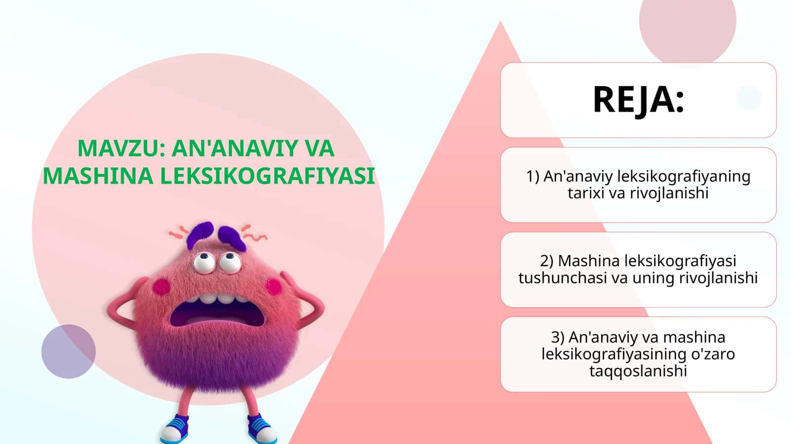AN'ANAVIY VA MASHINA LEKSIKOGRAFIYASI