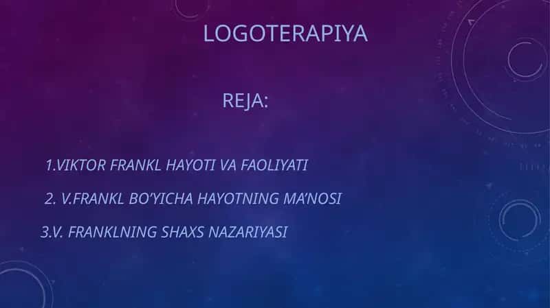 Logoterapiya