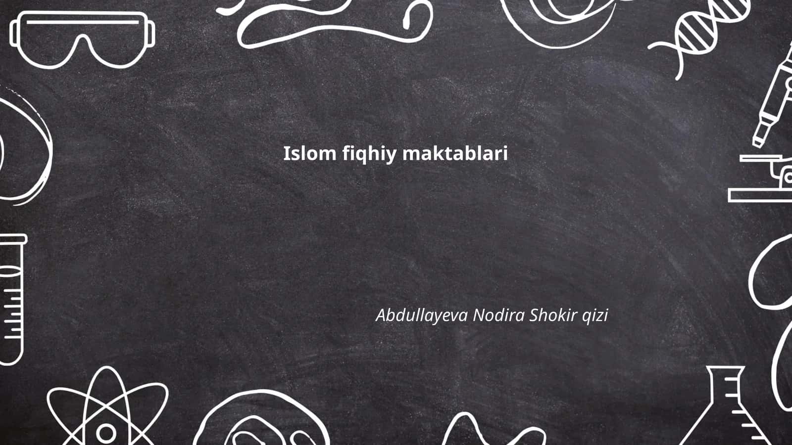 Islom fiqhiy maktablari