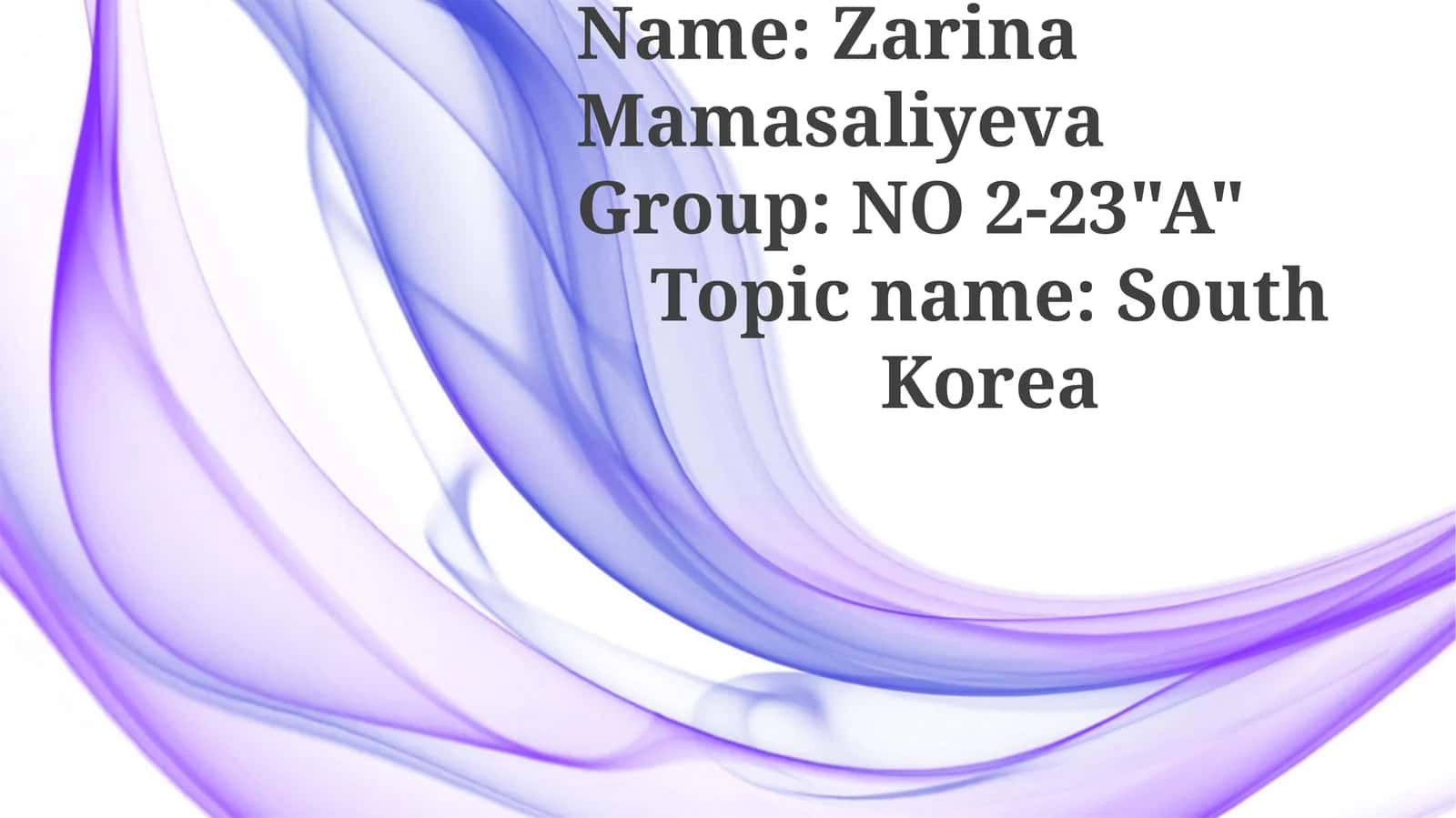 South Korea
