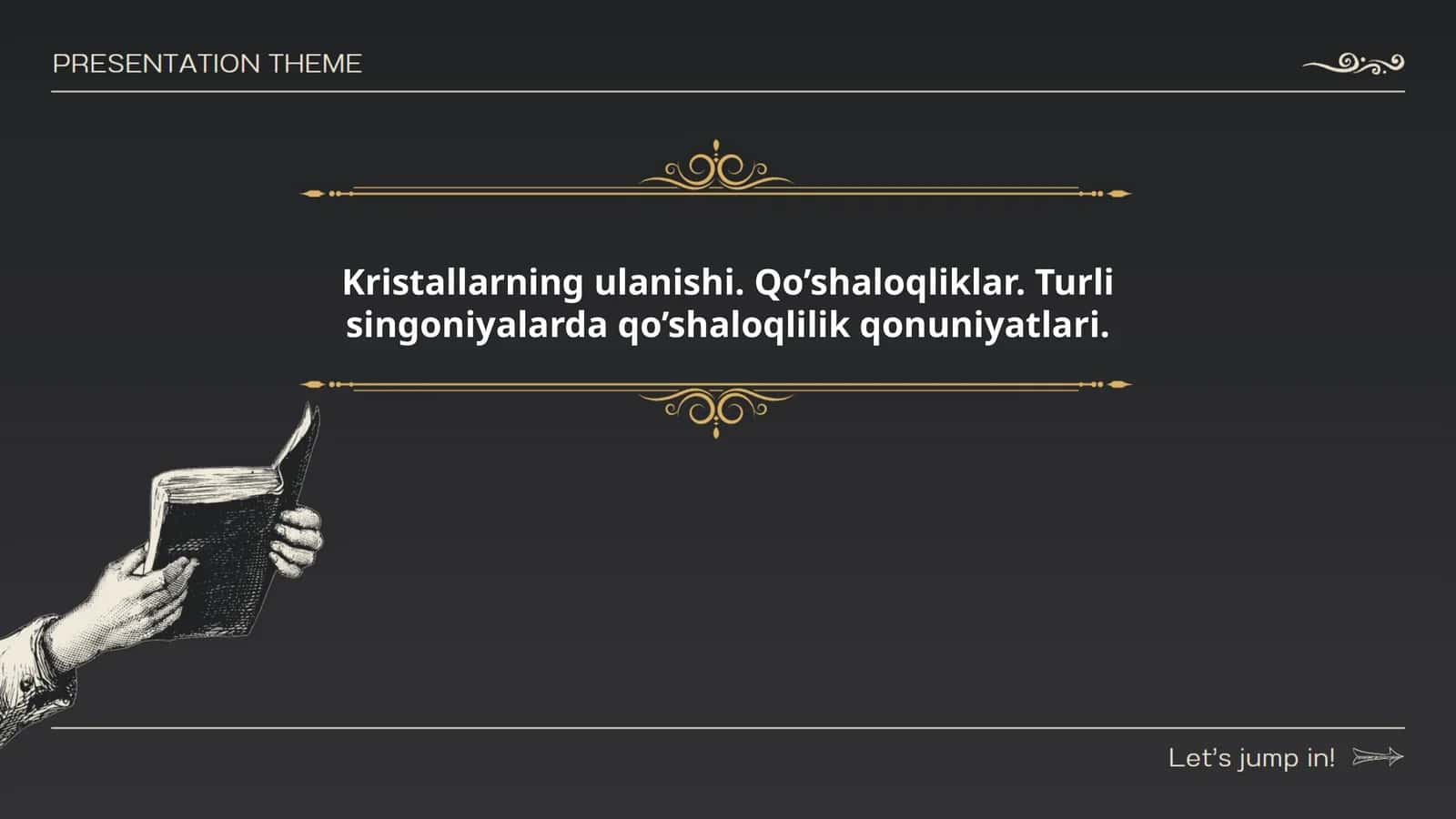 Kristallarning ulanishi
