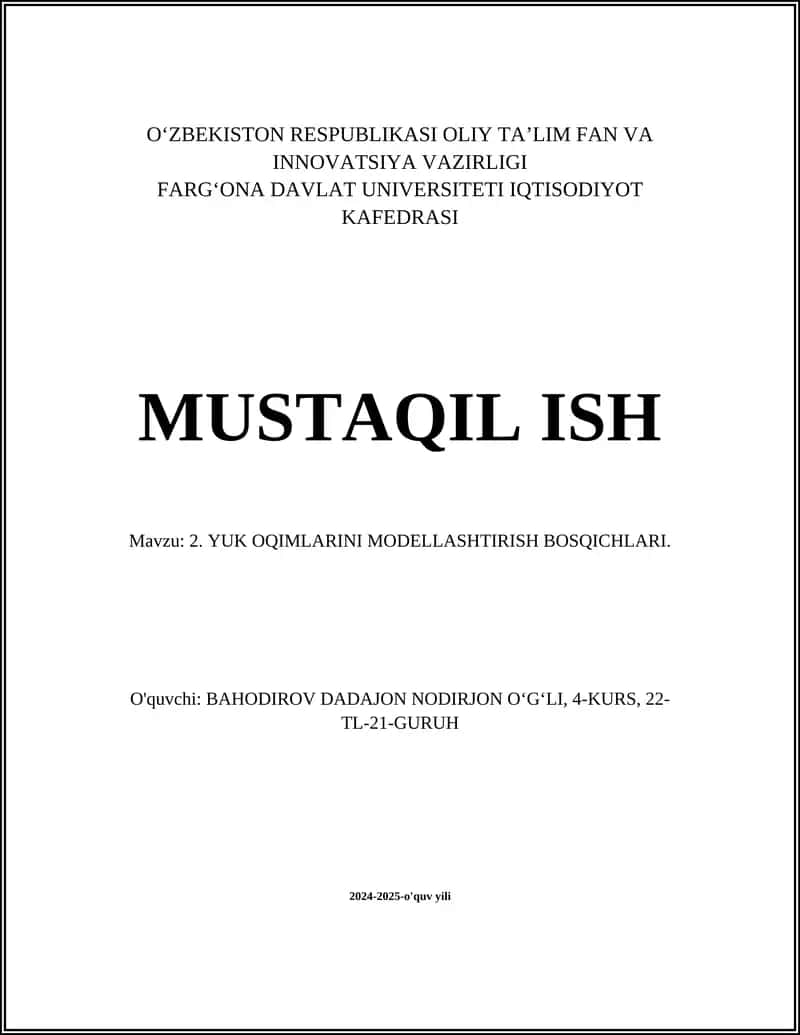 Fizikaviy modellashtirish