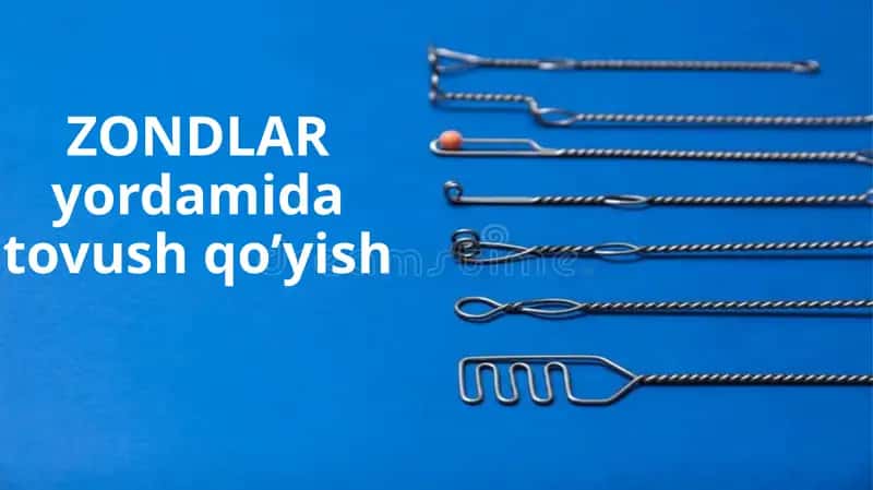 ZONDLAR yordamida tovush qo’yish