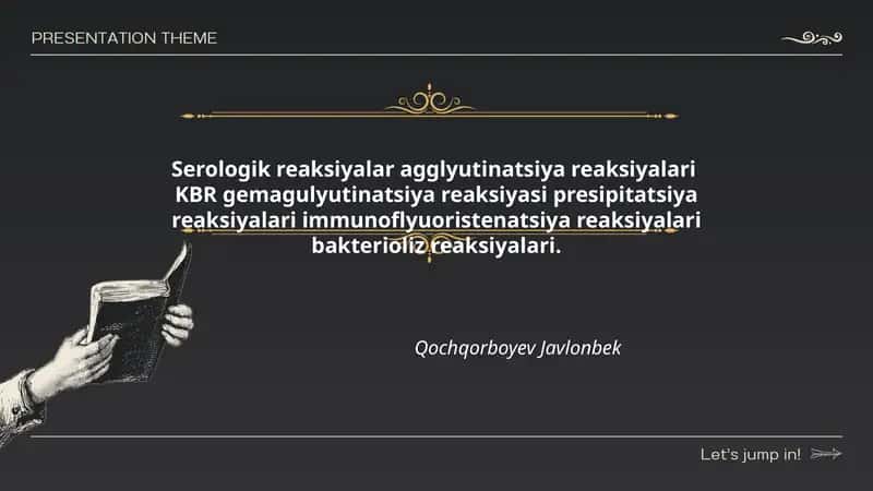 Serologik Reaksiyalar