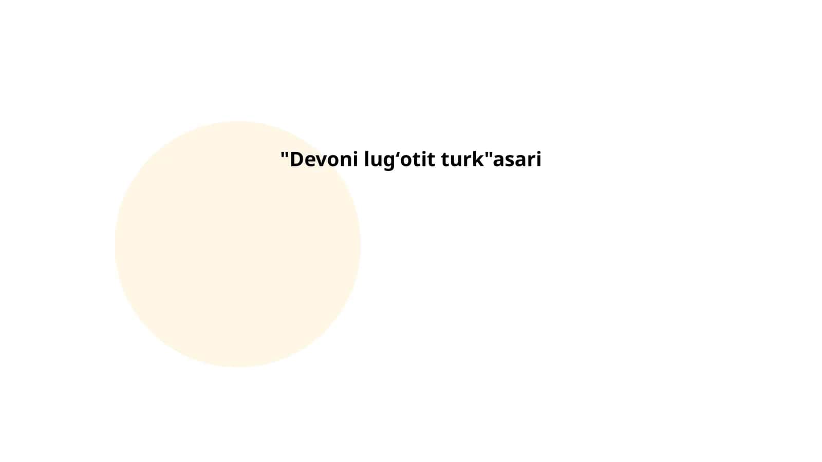 Devoni lugʻotit turk asari