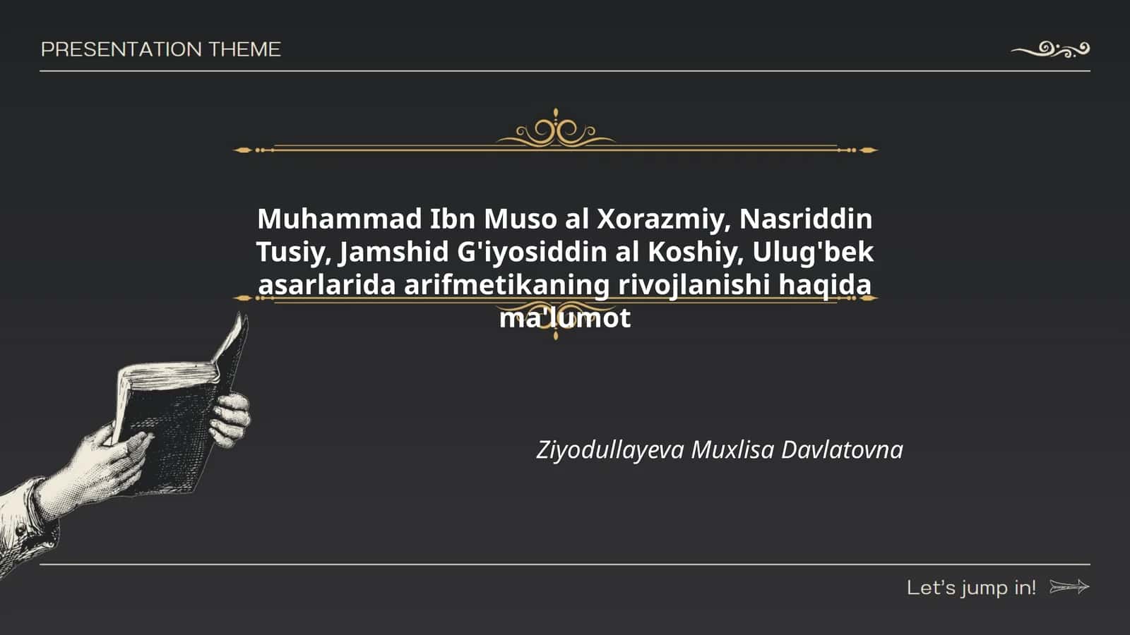 Arifmetikaning Rivojlanishi