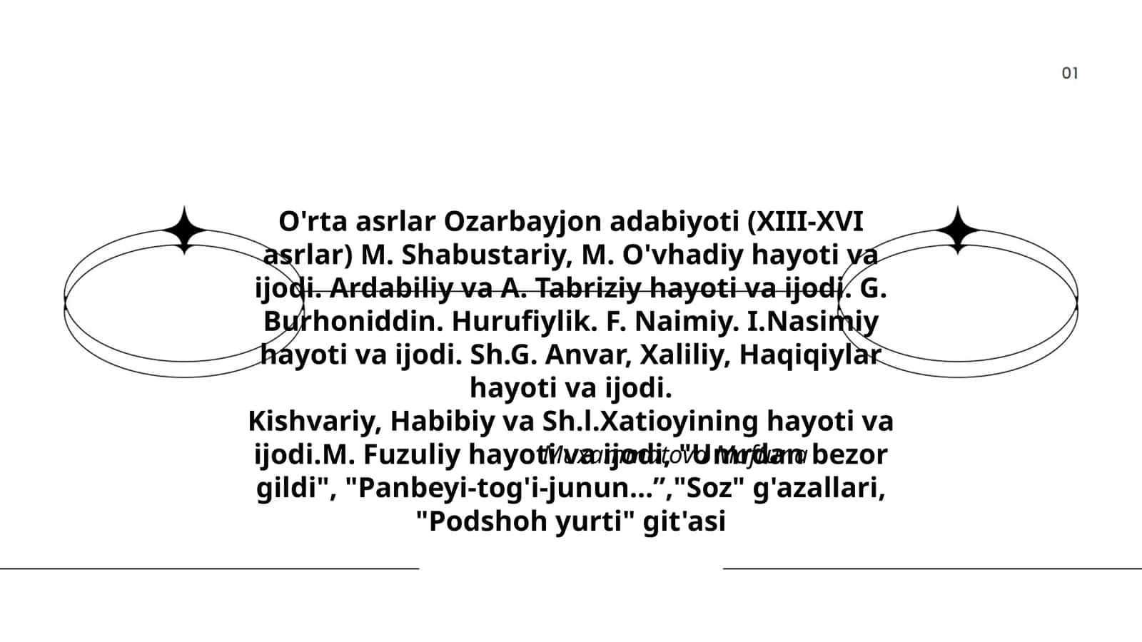 O'rta asrlar Ozarbayjon adabiyoti (XIII-XVI asrlar)