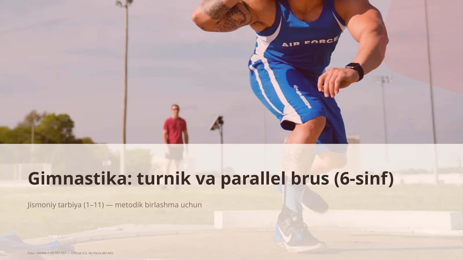 Gimnastika: turnik va parallel brus (6-sinf)