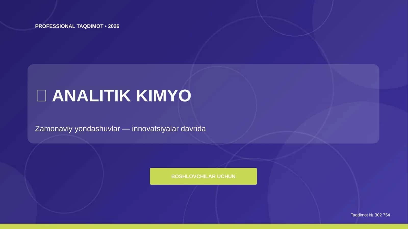 ANALITIK KIMYO