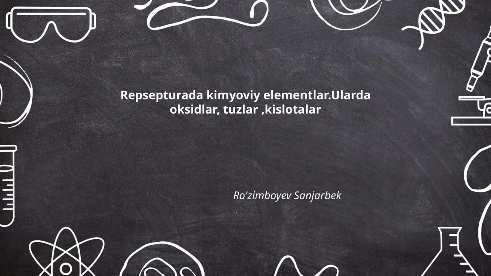 Lizium va uning oksidlari