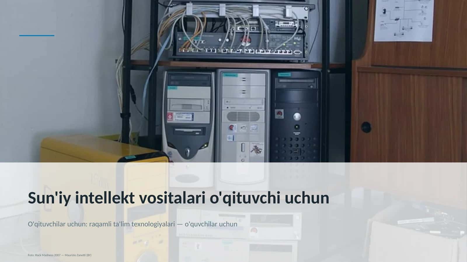 Sun'iy intellekt vositalari o'qituvchi uchun