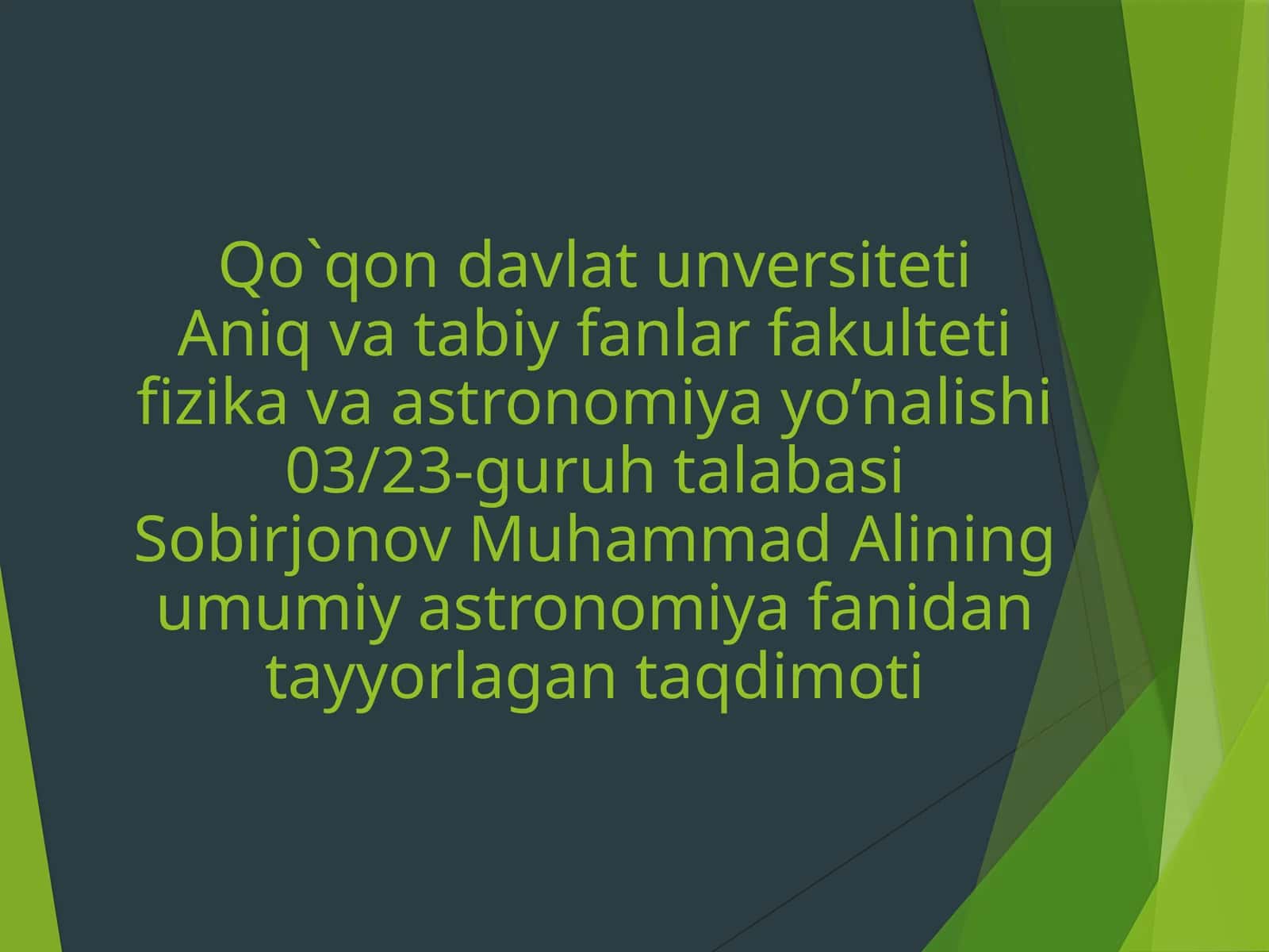 Yer - Oytizimi. Yerning fizik tabiati. Oyning fizik tabiati. Yer bilan bog‘liq ekologik muammolar. Yertipidagi sayyoralar (Merkuriy, Venéra va Mars)
