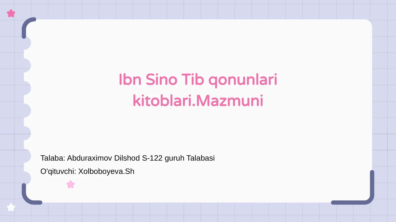 Ibn Sino Tib qonunlari kitoblari
