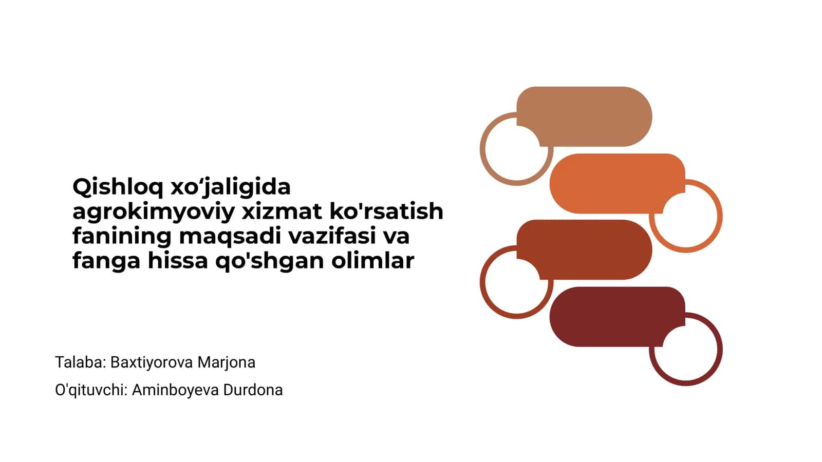 Agrokimyoviy xizmat ko'rsatish