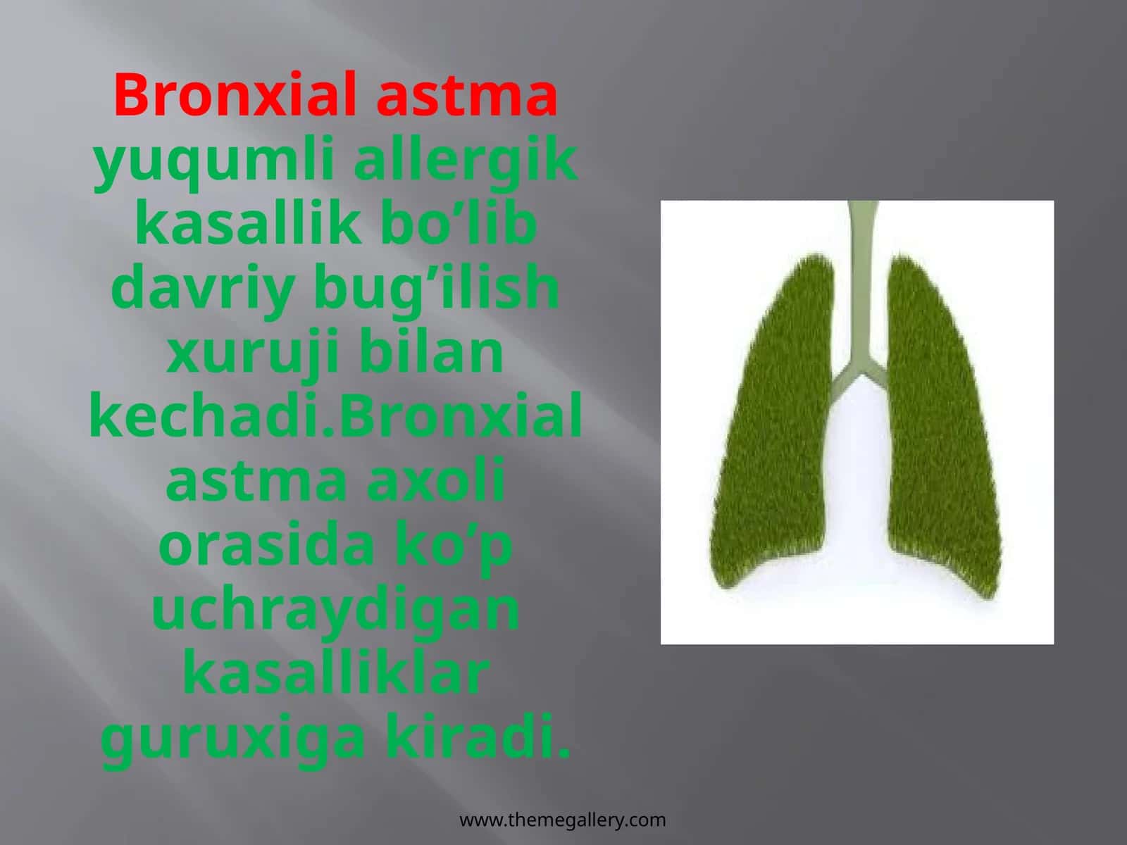Bronxialastma kasalligi