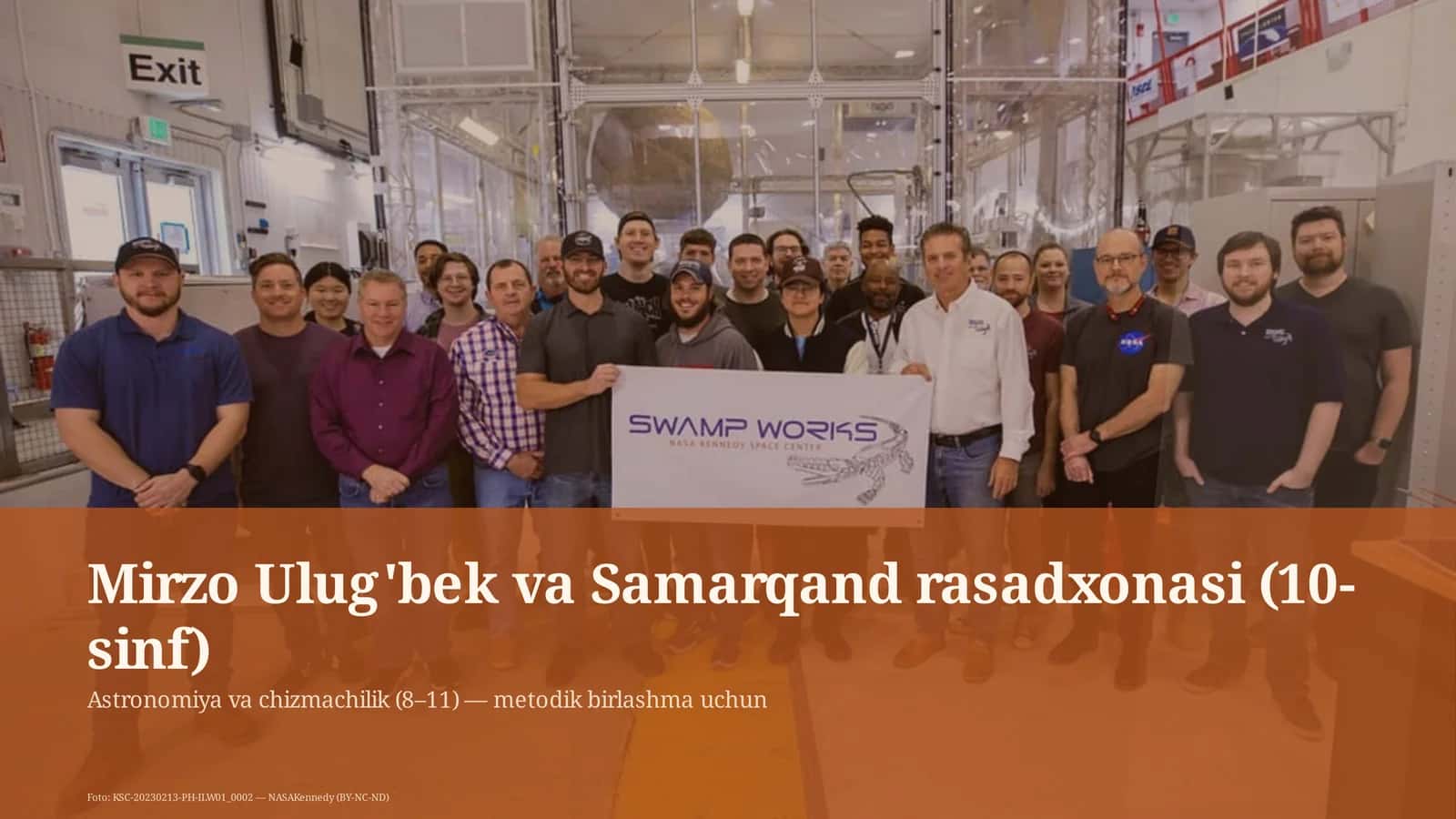 Mirzo Ulug'bek va Samarqand rasadxonasi (10-sinf)