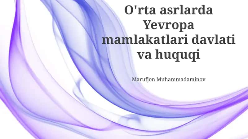 Franklar davlati va huquqi