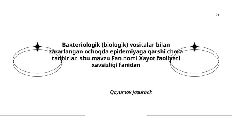 Fan nomi Xayot faoliyati xavsizligi fanidan