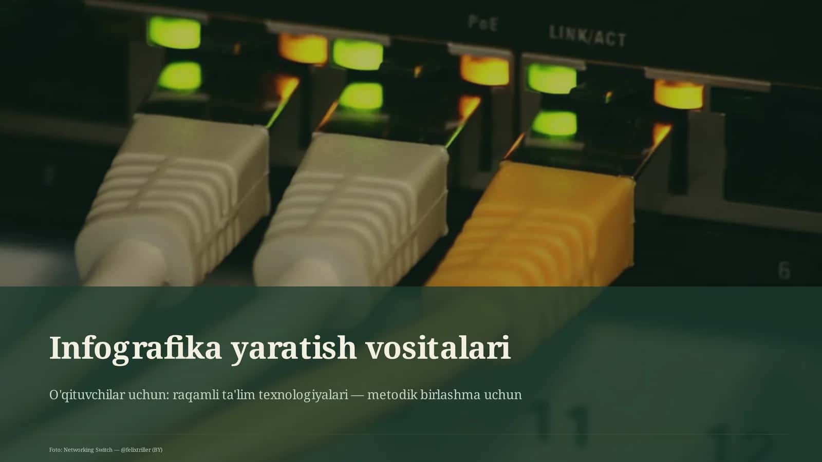 Infografika yaratish vositalari