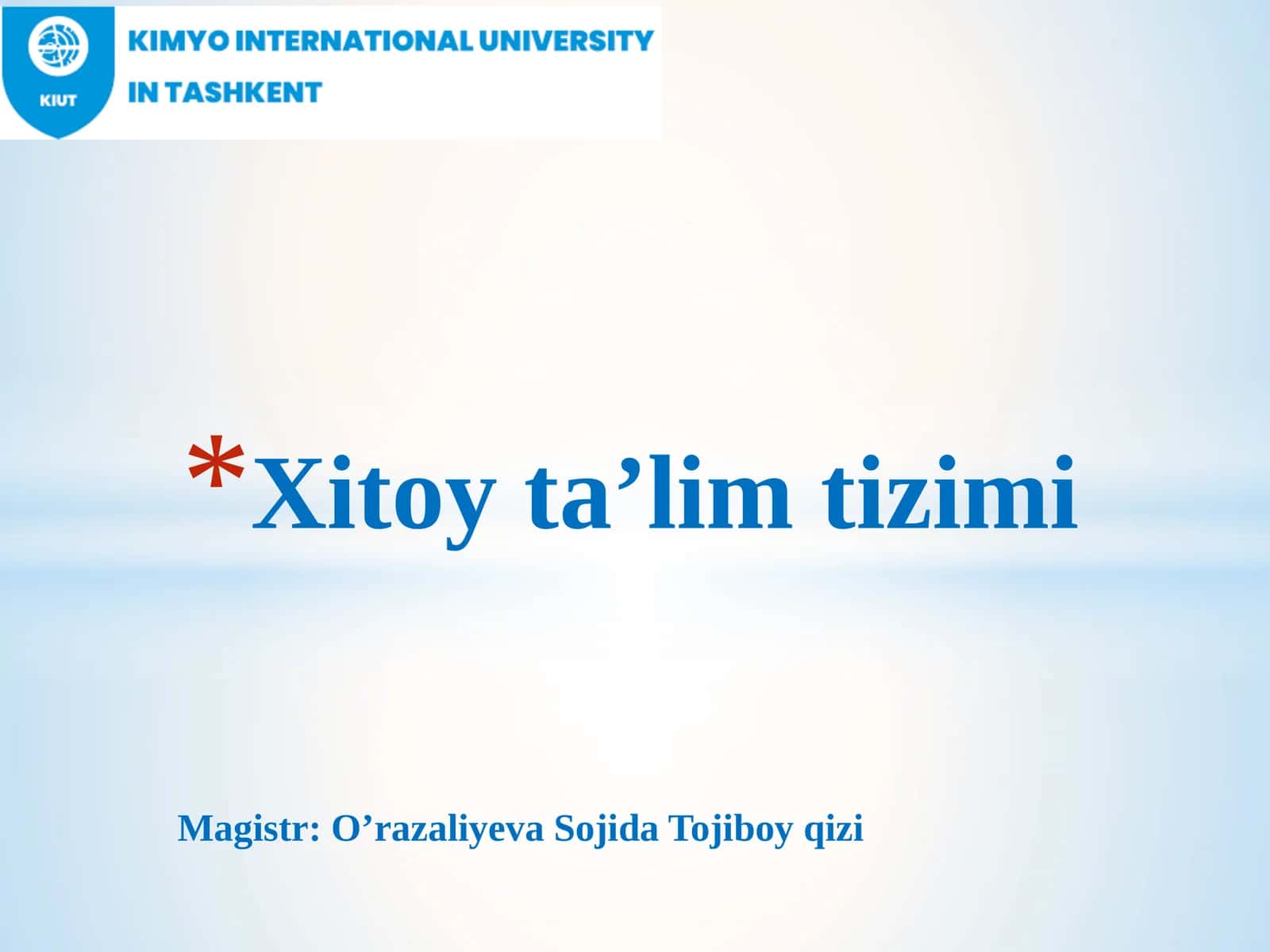 Xitoy O'xtomoq