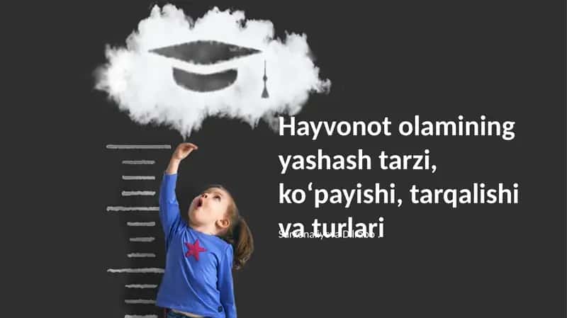 Hayvonot olamining yashash tarzi, ko‘payishi, tarqalishi va turlari