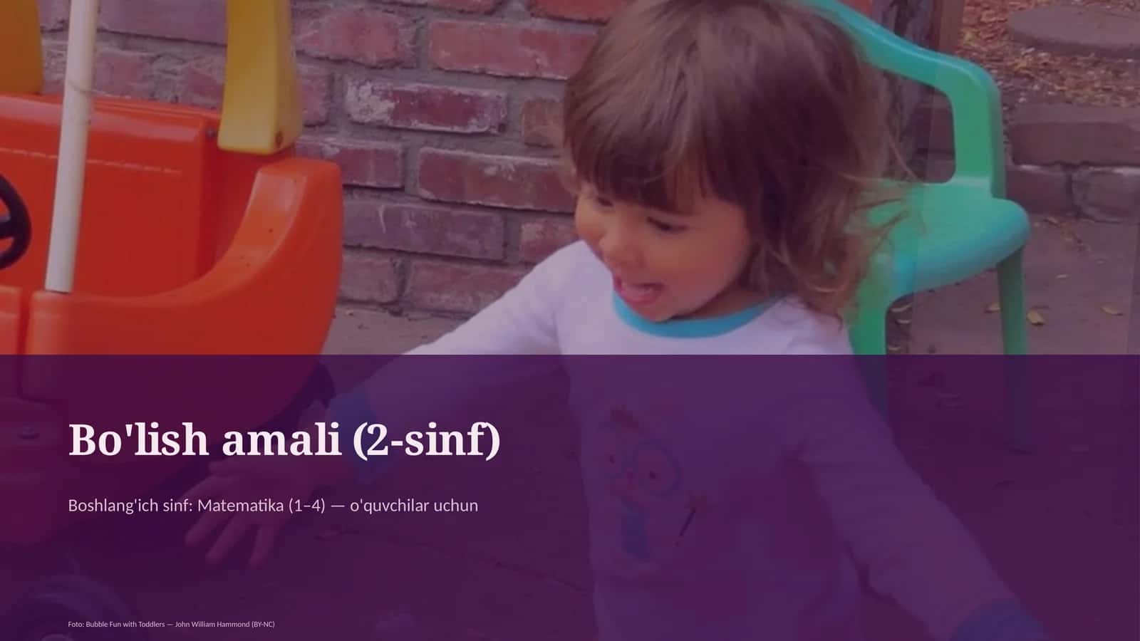 Bo'lish amali (2-sinf)