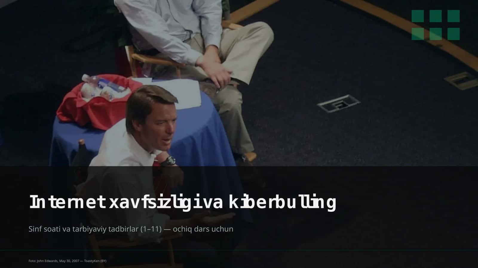 Internet xavfsizligi va kiberbulling