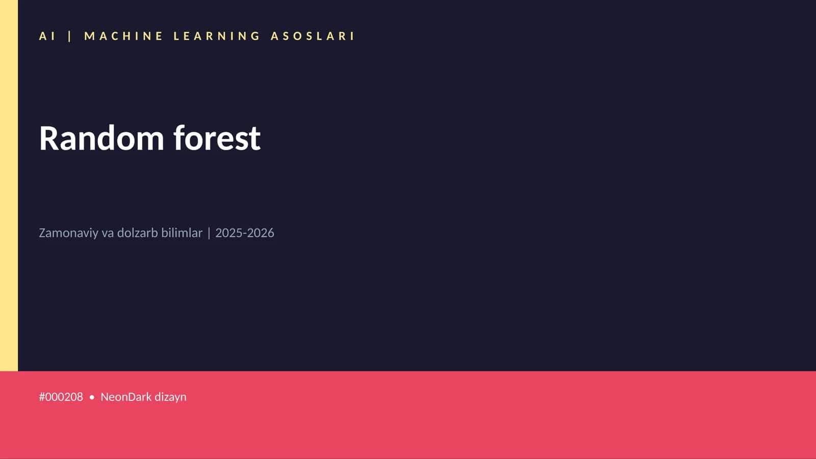 Random forest