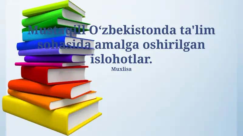 Sifat nazorati va baholash tizimi