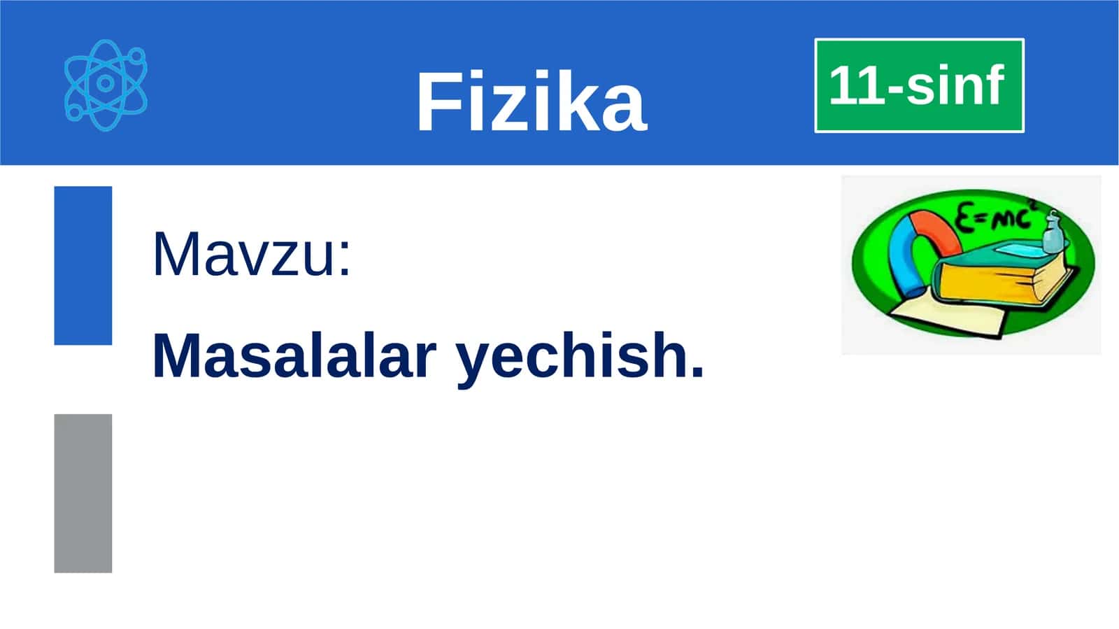 Fizika masalalar to'plami
