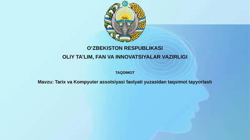 Tarix va Kompyuter Assotsiatsiyasi: Asosiy Faoliyat va Yutuqlar