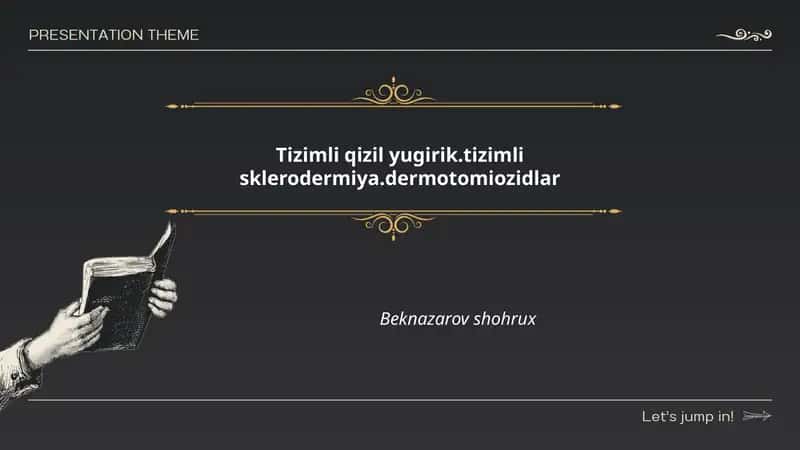 Tizimli qizil yugurik, tizimli sklerodermiya, dermatomiozidlar