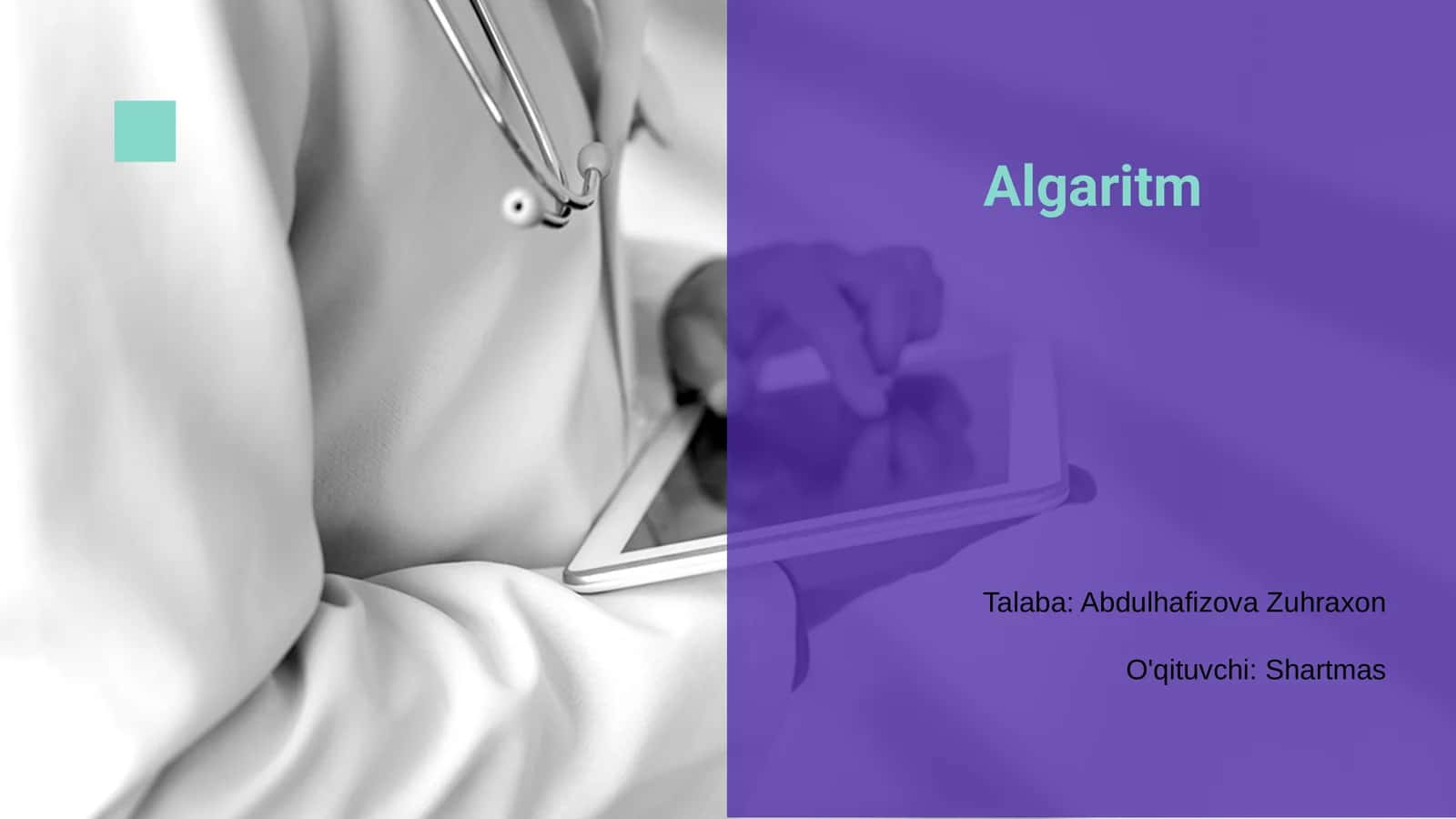 Algaritm