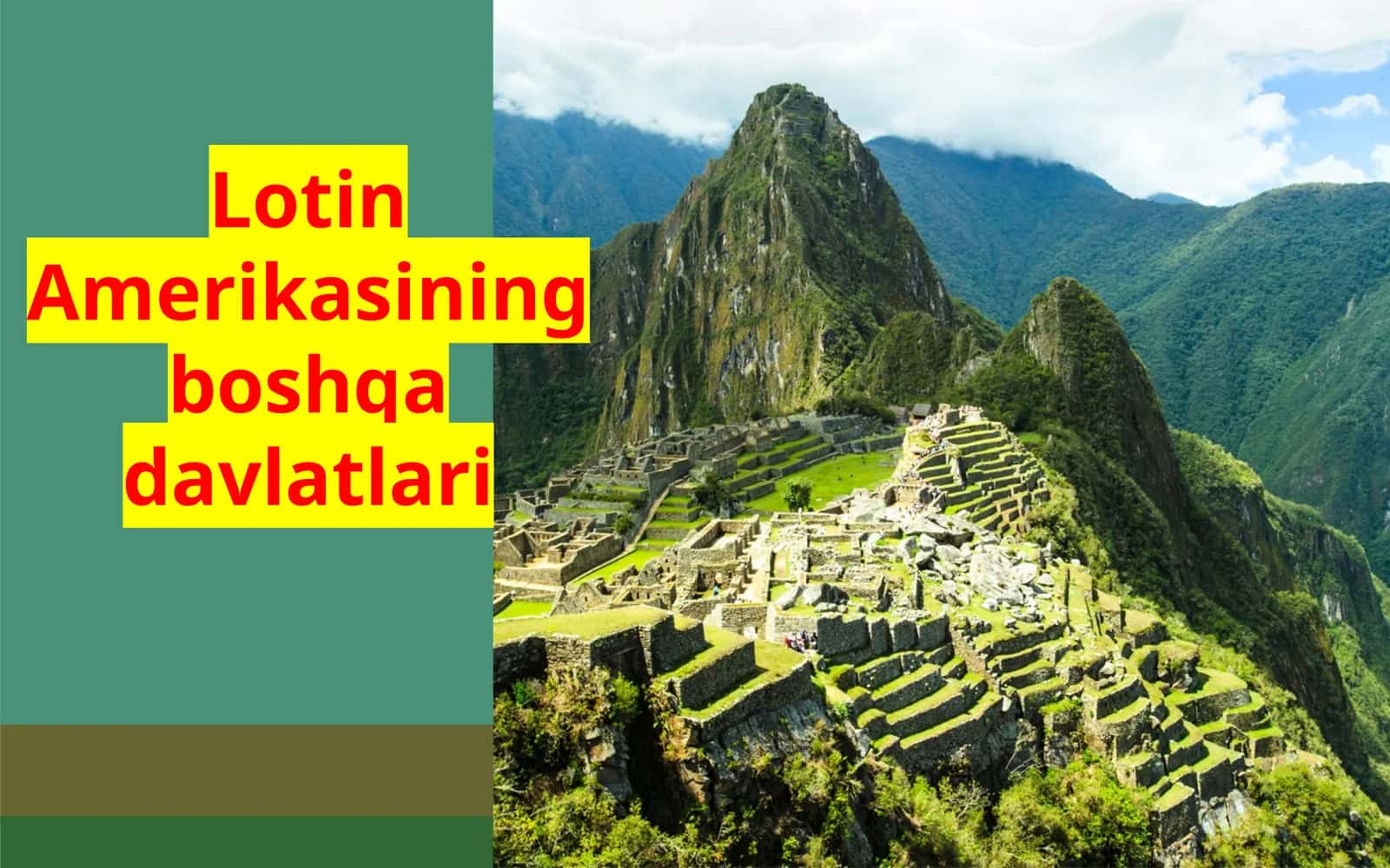 Lotin Amerikasining boshqa davlatlari