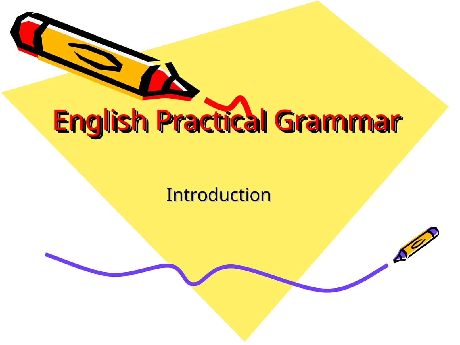 English Practical Grammar