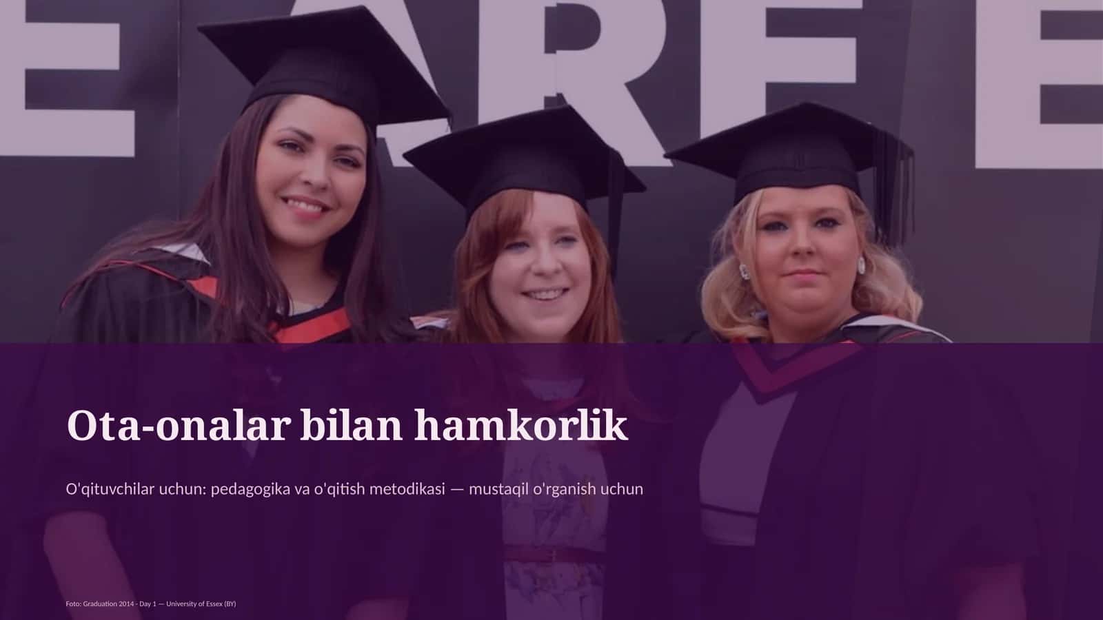 Ota-onalar bilan hamkorlik