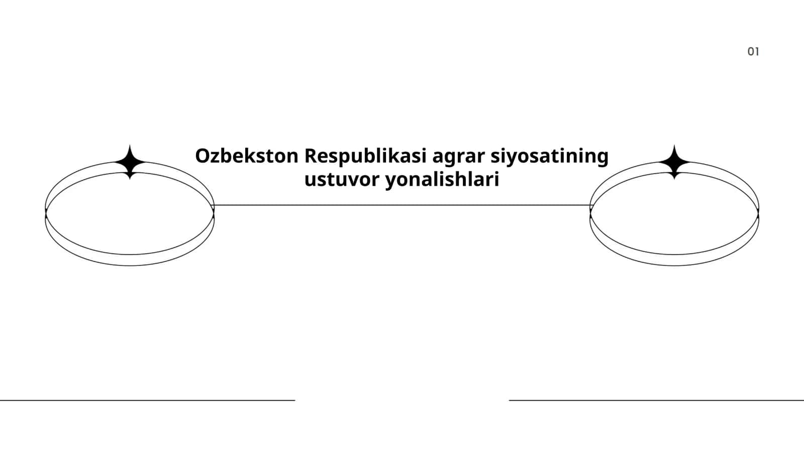 Ozbekston Respublikasi agrar siyosatining ustuvor yonalishlari