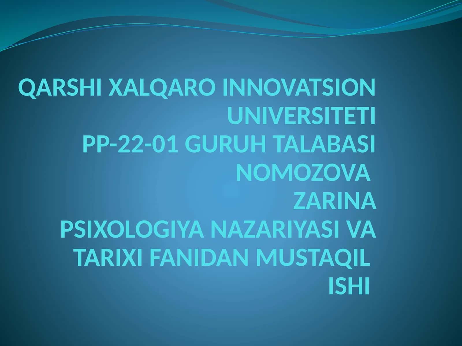 PSIXOLOG KASBIY FAOLIYATINING ETIKASI