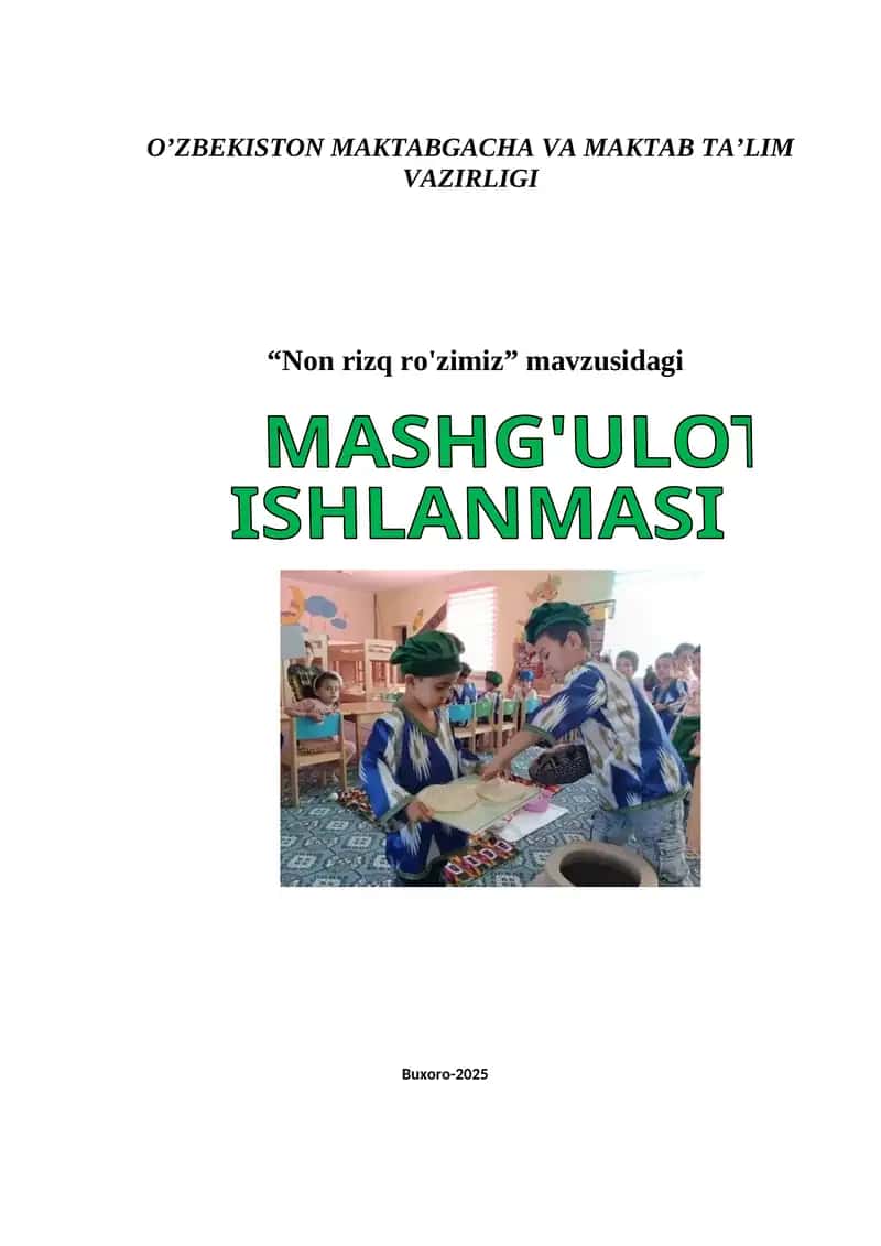 "Non rizq ro'zimiz"